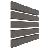 NewTechWood Alusions 2 in. x 4 in. x 144 in. Coextruded Argentinian Silver Gray Wood Composite Aluminum Beams