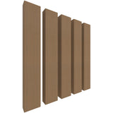 NewTechWood Alusions 2 in. x 4 in. x 144 in. Coextruded Peruvian Teak Wood Composite Aluminum Beams