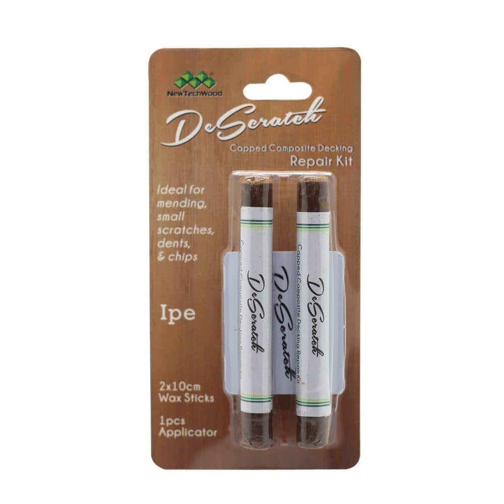 NewTechWood DeScratch Composite Decking Repair Kit in Brazilian Ipe