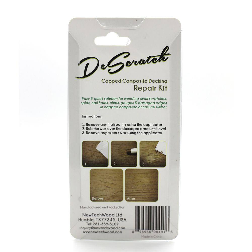 NewTechWood DeScratch Composite Decking Repair Kit in Icelandic Smoke White