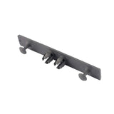 NewTechWood UltraShield 16 ft. Westminster Gray Angle End Cap for Composite Decking Boards (10 Per Bag)