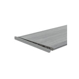 NewTechWood UltraShield 16 ft. Westminster Gray Angle End Cap for Composite Decking Boards (10 Per Bag)