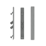NewTechWood UltraShield 16 ft. Westminster Gray Angle End Cap for Composite Decking Boards (10 Per Bag)