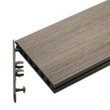 NewTechWood UltraShield Roman Antique Plastic End Cap for Composite Decking 16 ft. Boards (10-Piece per Bag)