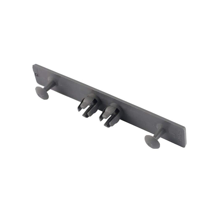 NewTechWood UltraShield Westminster Gray End Cap for Composite Decking 16 ft. Boards (10 per Bag)