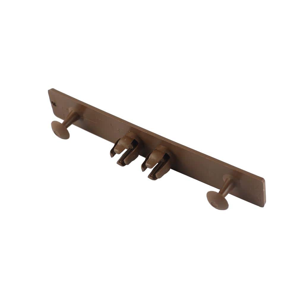 NewTechWood UltraShield Brazilian Ipe End Caps for Composite Decking 16 ft. Boards (10 per Bag)
