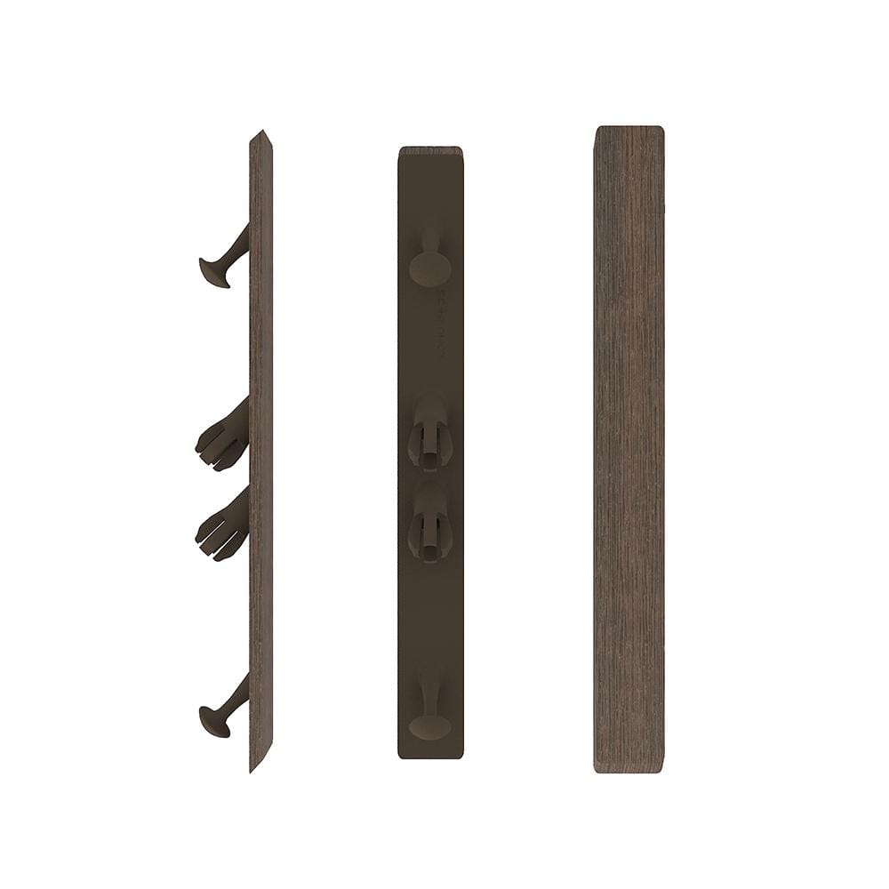 NewTechWood UltraShield Brazilian Ipe End Caps for Composite Decking 16 ft. Boards (10 per Bag)