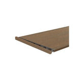 NewTechWood UltraShield Peruvian Teak End Cap for Composite Decking 16 ft. Boards (10 per Bag)