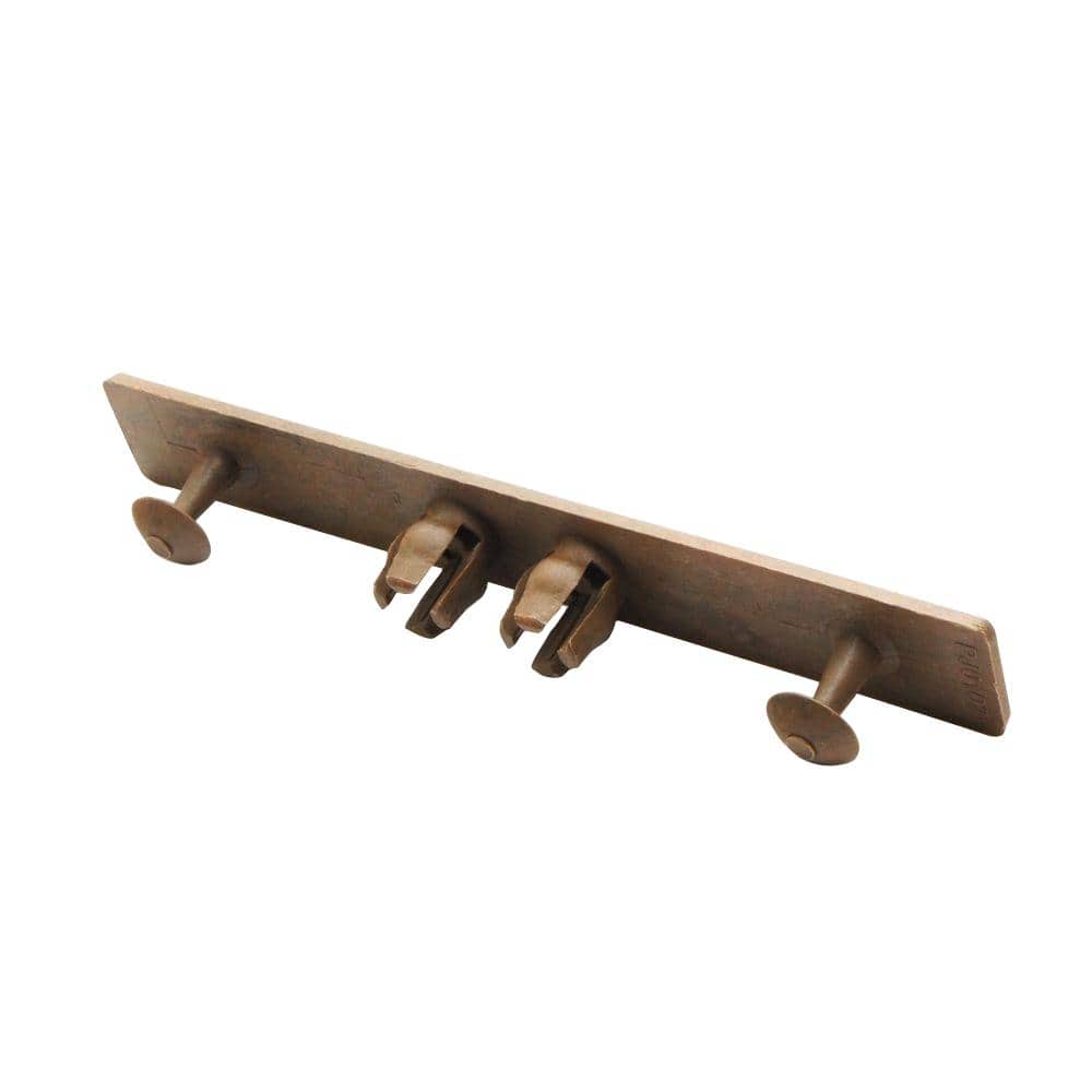 NewTechWood UltraShield Peruvian Teak End Cap for Composite Decking 16 ft. Boards (10 per Bag)