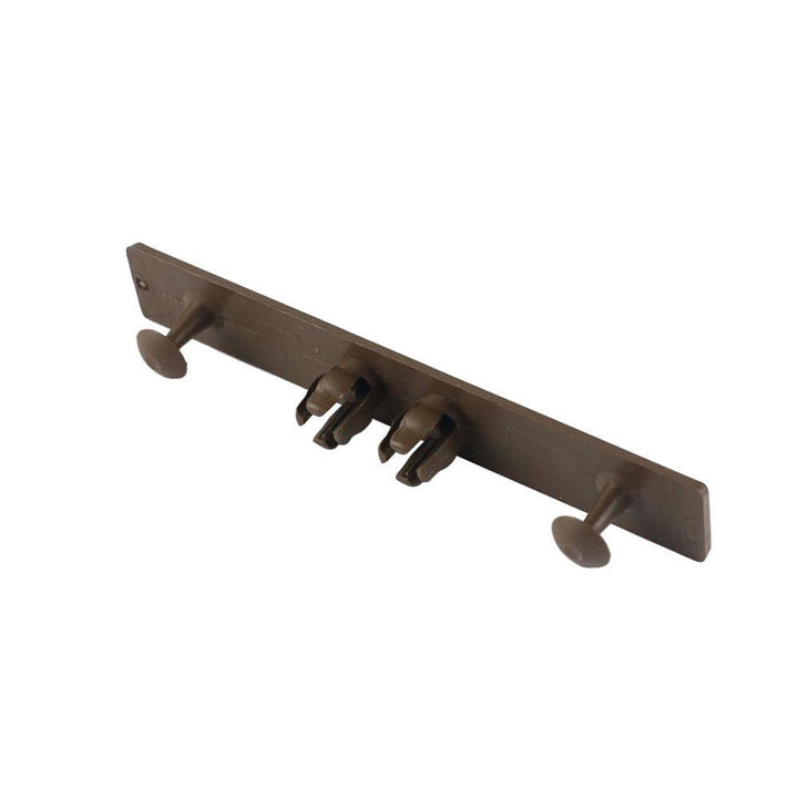 NewTechWood 1 in. x 5.5 in. x 16 ft. UltraShield Spanish Walnut End Cap for Composite Decking Boards (10-per Bag)