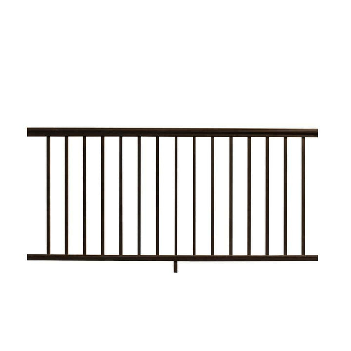 NewTechWood Allure 72 in. x 36 in. Bronze Aluminum Preassembled Railing Kit