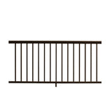 NewTechWood Allure 72 in. x 42 in. Bronze Aluminum Preassembled Railing Kit