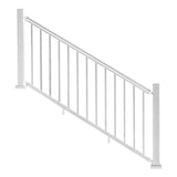NewTechWood Allure 3 in. x 3 in. x 36 in. White Aluminum Deck Post Kit