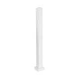 NewTechWood Allure 3 in. x 3 in. x 36 in. White Aluminum Deck Post Kit