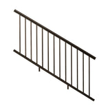 NewTechWood Allure 96 in. x 36 in. Bronze Aluminum Preassembled Stair Railing Kit