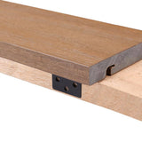 NewTechWood UltraShield Hybrid Board Starter and End Clip (10-Pieces per Bag)