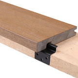 NewTechWood UltraShield Hybrid Board Starter and End Clip (10-Pieces per Bag)