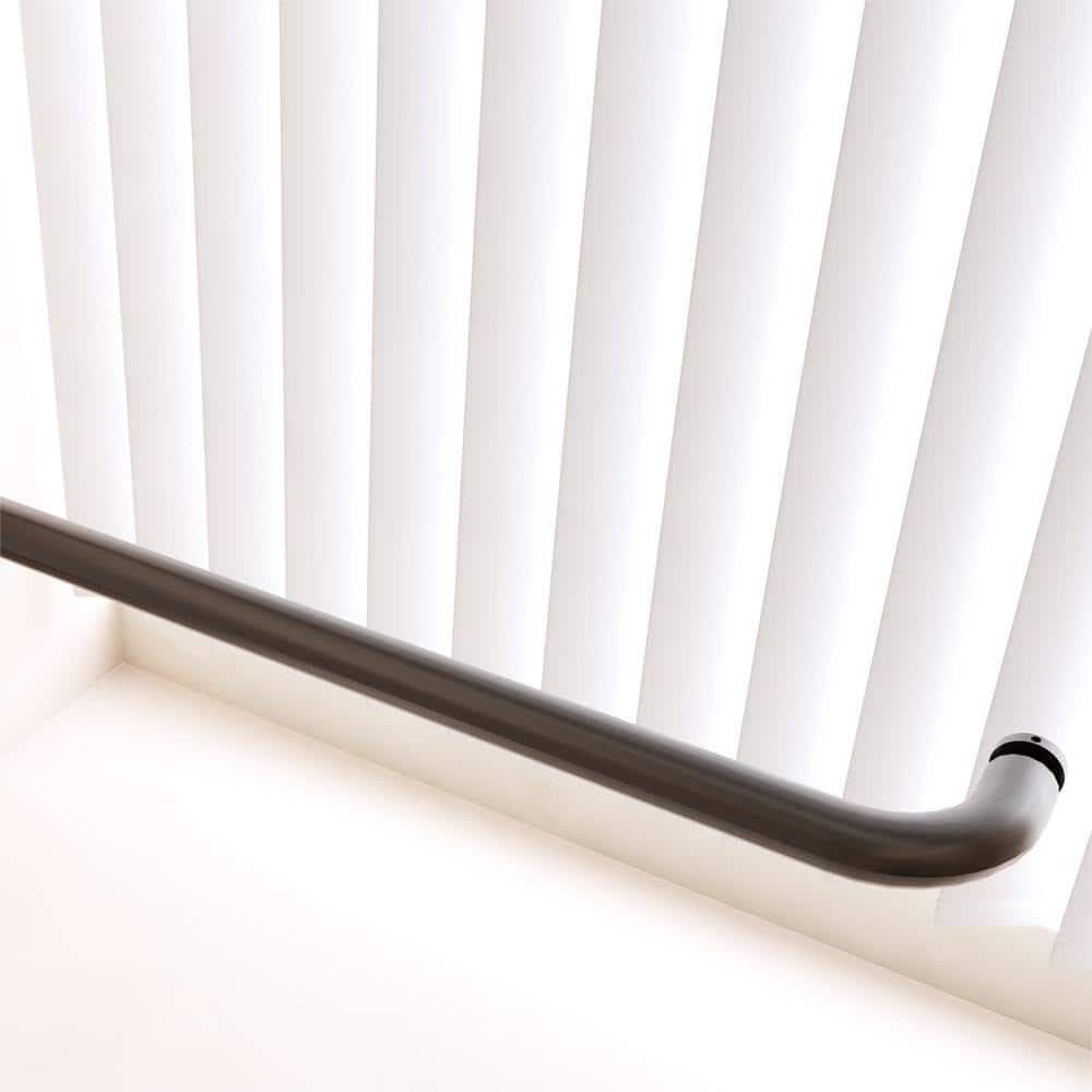 Nivencai 60 in. W x 70 in. H Sillding Semi-Frameless Shower Door in Matte Black with Tempered Clear Glass