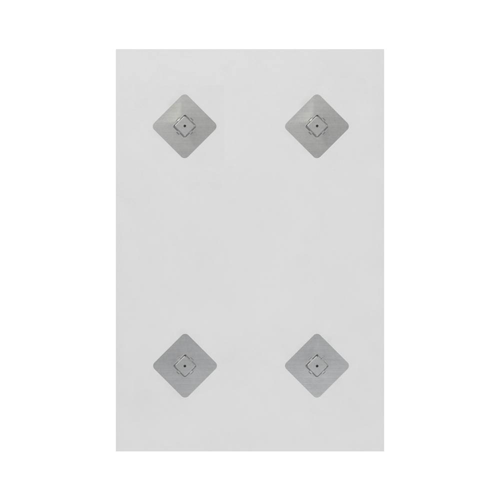 Delta 27 in. W x 41 in. H (L1) Frameless Rectangular Deluxe Glass Bathroom Vanity Mirror