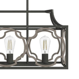 Hunter Stone Creek 5 Light Noble Bronze Basket Chandelier Dining Room Light