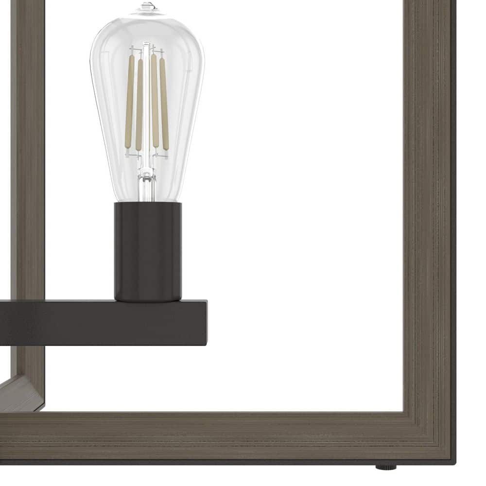 Hunter Woodburn 5-Light Noble Bronze Candlestick Chandelier