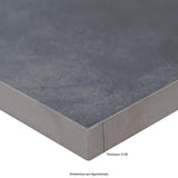 MSI Nolitan Carbon 3 cm x 24 in. x 24 in. Porcelain Paver Floor Tile (40-Pieces/160 sq. ft./Pallet)