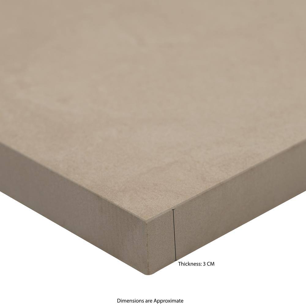 MSI Nolitan Sand 3 cm x 24 in. x 24 in. Porcelain Paver Floor Tile (8 sq. ft./Case)
