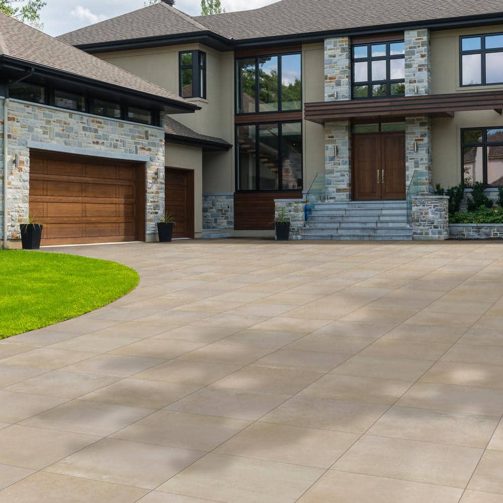 MSI Nolitan Sand 3 cm x 24 in. x 24 in. Porcelain Paver Floor Tile (8 sq. ft./Case)