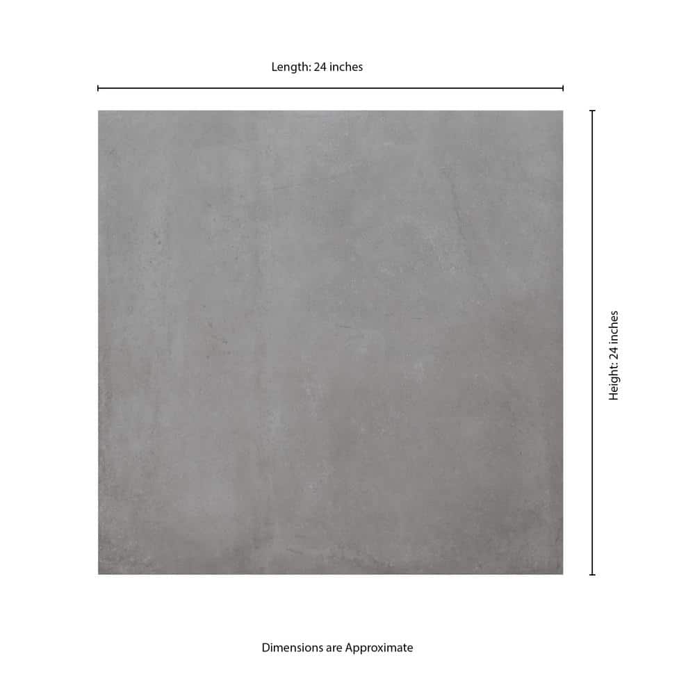 MSI Nolitan Smoke 3 cm x 24 in. x 24 in. Porcelain Paver Floor Tile (8 sq. ft./Case)