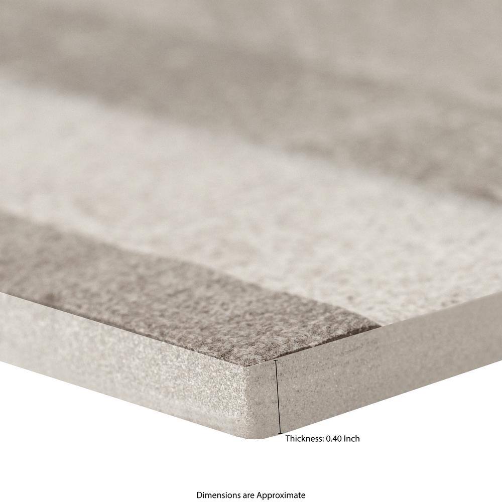 MSI Nora Cream Ledger Panel 6 in. x 24 in. Textured Matte Porcelain Wall Tile (528 sq. ft./Pallet)