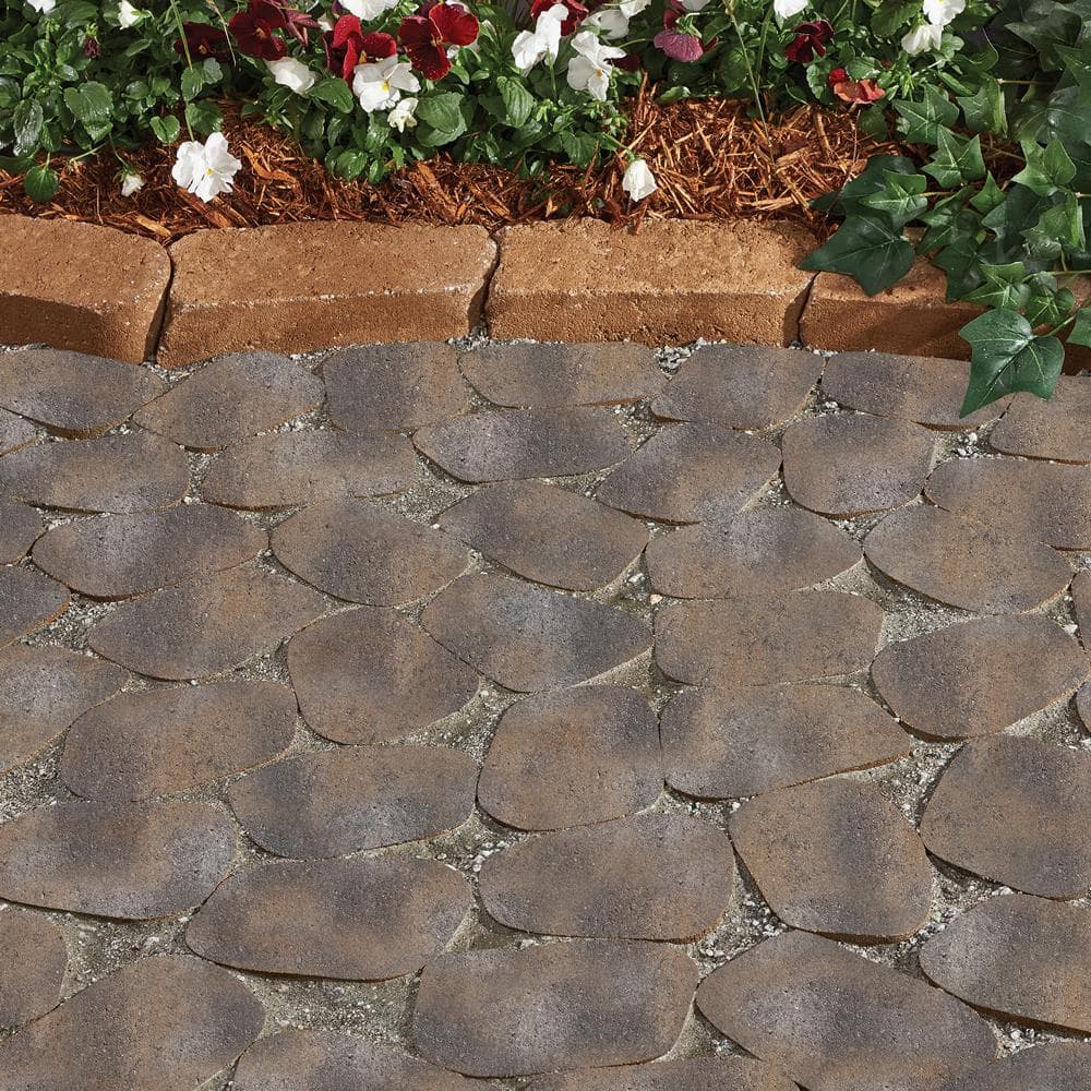 Pavestone Luna 6.02 in. L x 4.33 in. W x 2.36 in. H North Creek Blend Concrete Paver (640-Pieces/115.9 sq. ft./Pallet)