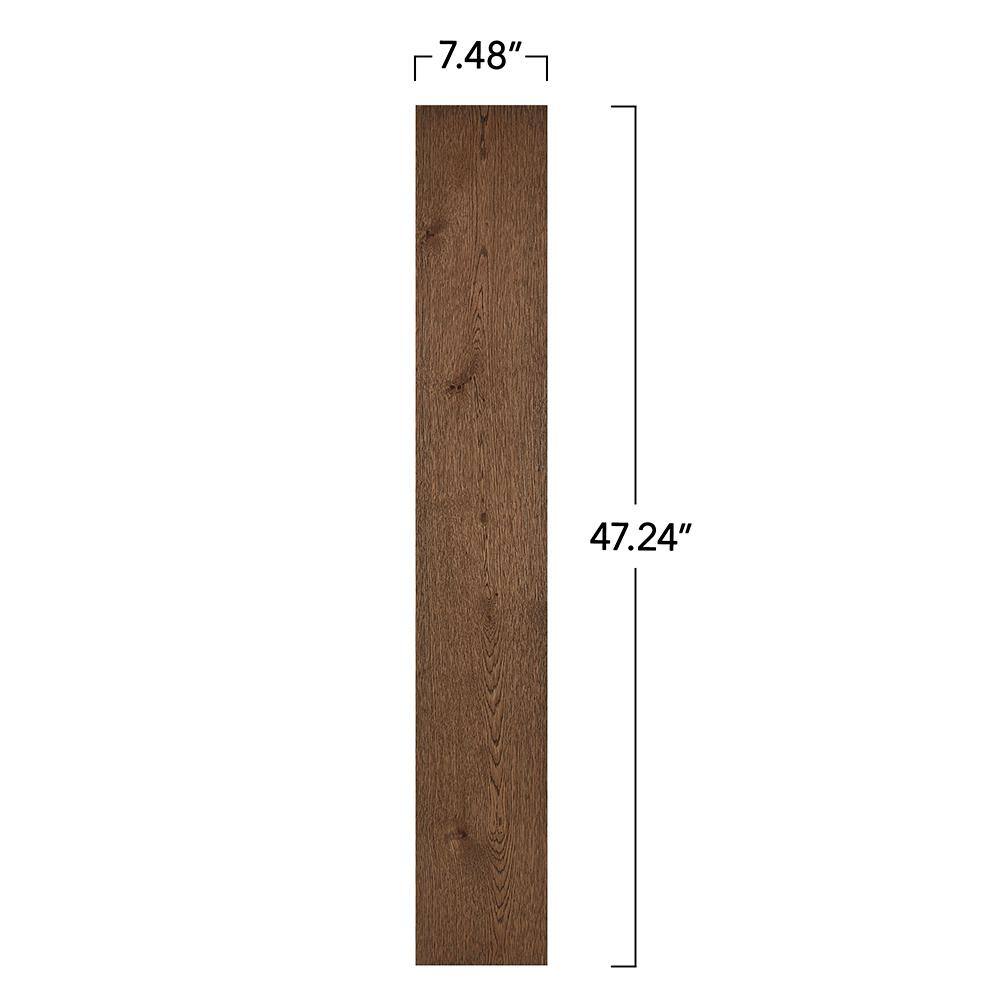 Pergo Defense+ Norwood Oak 3/8 in. T x 7.5 in. W Click Lock Distressed Engineered Hardwood Flooring (24.5 sq.ft./case)