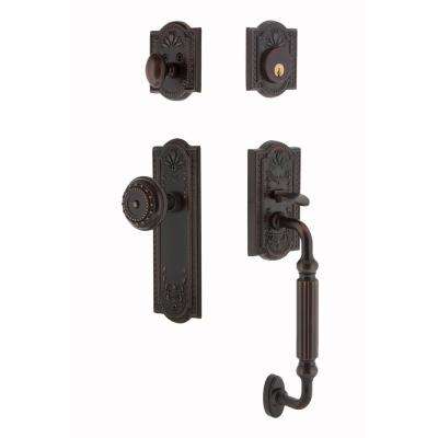 Delaney 
    Avino Satin Nickel Single Cylinder Deadbolt Entry Door Handleset - Super Arbor