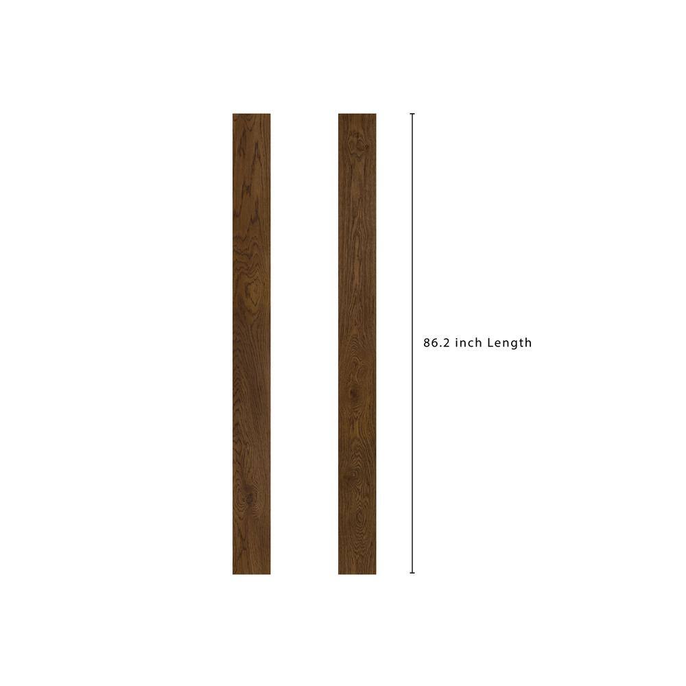 Baltic Wood Nougat European Oak 1/2 in. T x 5.8 in. W Wire Brushed Engineered Hardwood Flooring (31.5 sq.ft./case)