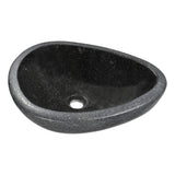 ANZZI Twin Vessel Sink in Desert Black, Natural Stone, 18.8 x 15 x 5.1 in.