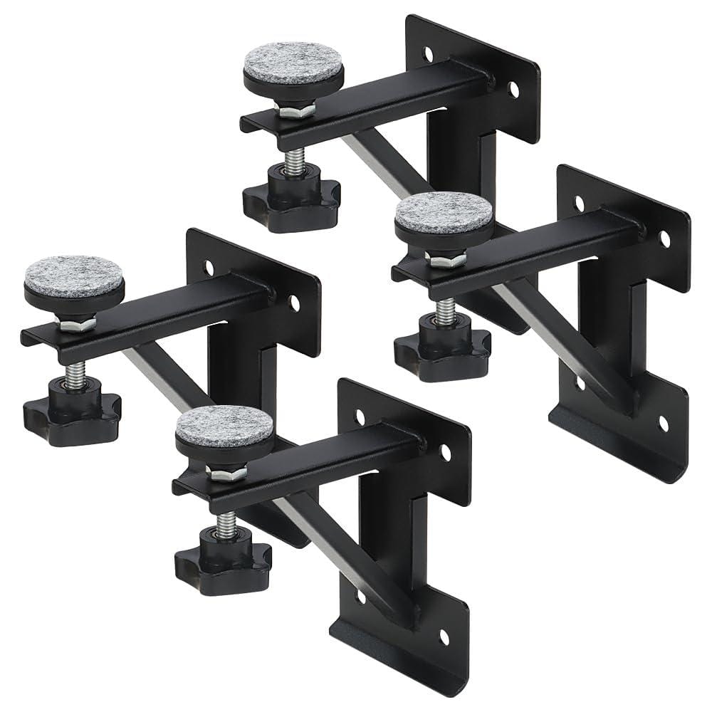 Numhew Sink Repair Kit: Adjustable Undermount Sink Brackets (4-Pack)