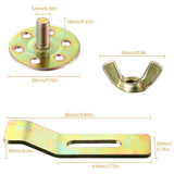 Numhew Gold Undermount Sink Clips Mounting Kit - 12 Pack
