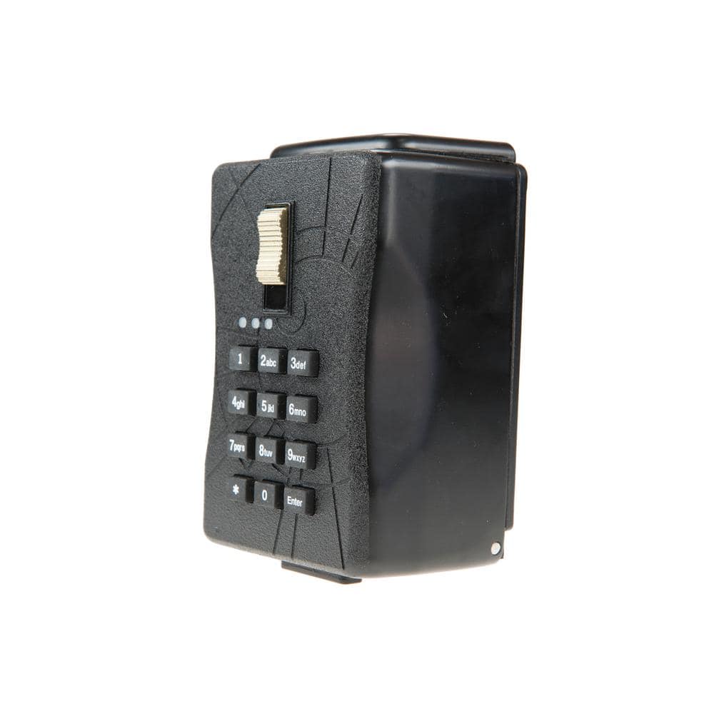 NUSET Eyecon WiFi Enabled Smart Lock Box with Hanging Shackle for Key Storage