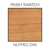 Design House Richland 48 in. x 30 in. 4-4/5 in. Surface-Mount Tri-View Bathroom Medicine Cabinet in Nutmeg Oak