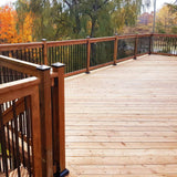 NUVO IRON 26 in. x 3/4 in. Galvanized Square Balusters (10-Pack)