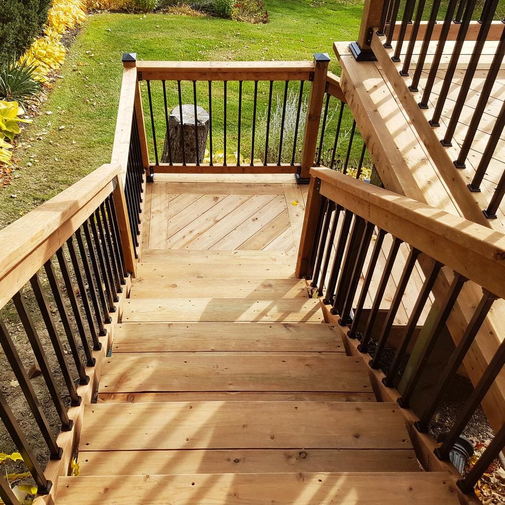 NUVO IRON 26 in. x 3/4 in. Galvanized Square Balusters (10-Pack)