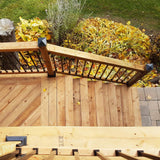 NUVO IRON 26 in. x 3/4 in. Galvanized Square Balusters (10-Pack)