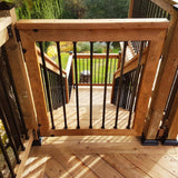 NUVO IRON 32 in. x 3/4 in. Galvanized Square Balusters (10-Pack)