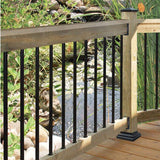 NUVO IRON 32 in. x 3/4 in. Galvanized Square Balusters (10-Pack)