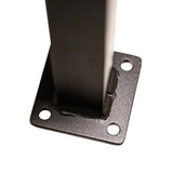 NUVO IRON 34.75 in. H x 48 in. W Black Aluminum Stair Railing Kit