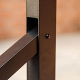 NUVO IRON 34.75 in. H x 48 in. W Black Aluminum Stair Railing Kit