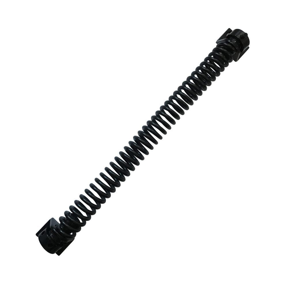 NUVO IRON 13 in. Black Galvenized Steel Self Closing Gate Spring for 84 in. Gates