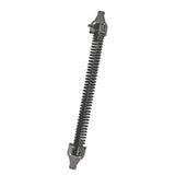 NUVO IRON 13 in. Black Galvenized Steel Self Closing Gate Spring for 84 in. Gates