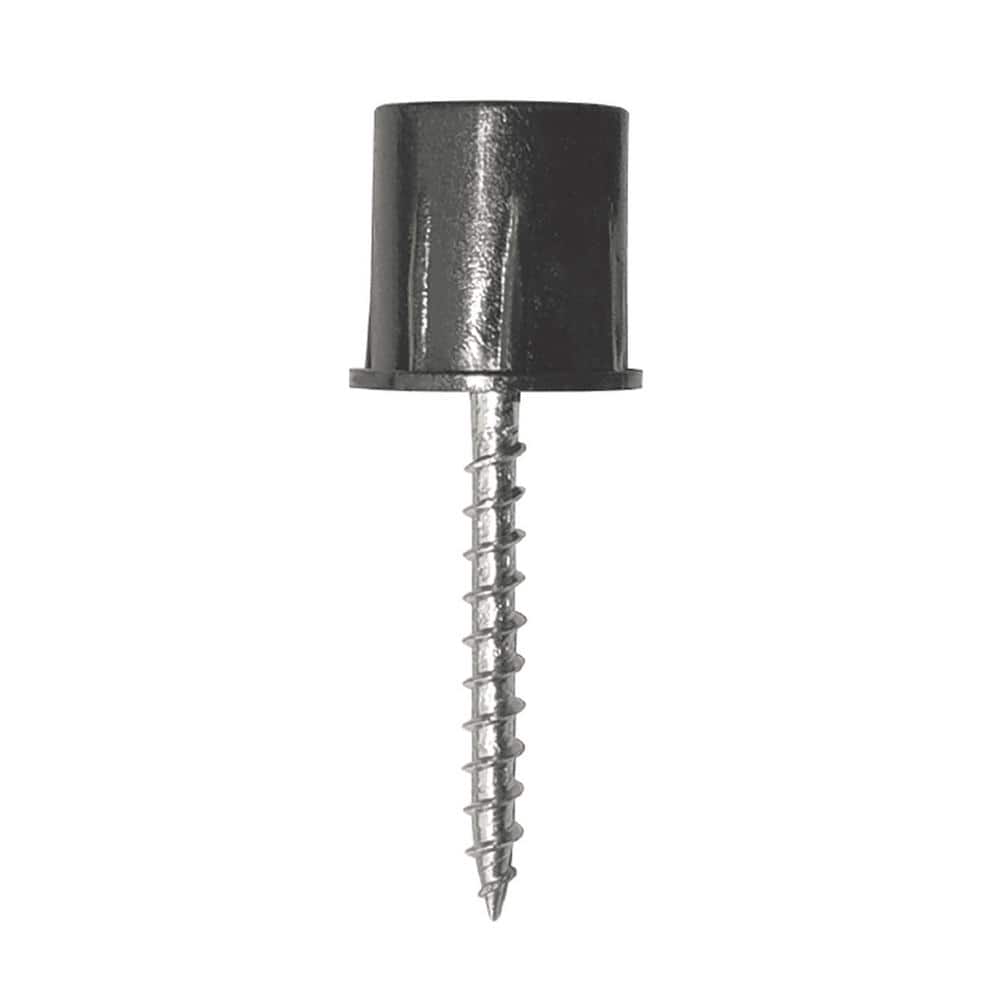 NUVO IRON Surface Mount Deck Rail Connectors for 3/4 in. Round Balusters (20-Pack)