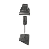 NUVO IRON Square Surface Mount Stair Railing Adapters for 3/4 in. Square Balusters (20-Piece)